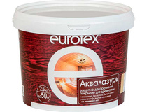 Защитно-декоративный состав Eurotex Аква (2.5кг, сосна)