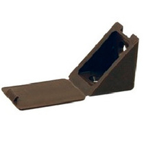 Уголок мебельный орех темный