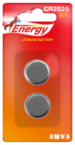 Батарейка литиевая (дисковая) CR2025 Energy-CR2025-2B