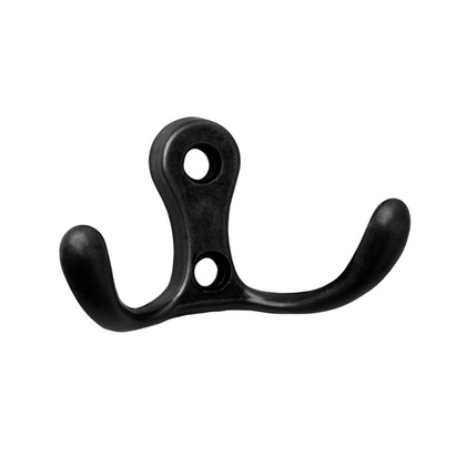 Мебельный крючок KERRONKR 0010 BL, матовый черный