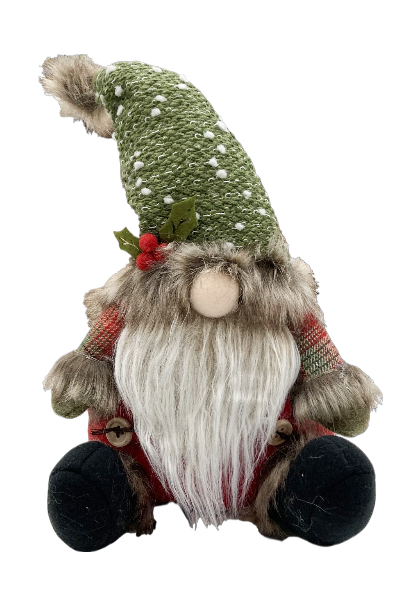 Фигурка новогодняя Калядны час Green hat 37см, арт. HE2209B-082