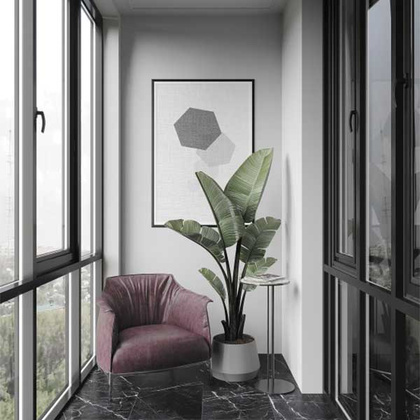 Плитка Diva пол керамогранит черный 420х420 (15892), ОООФКЗ