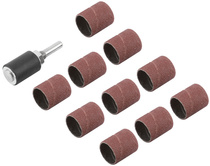 Бандаж наждачный и барабан наждачный наб.10+1шт. FIT