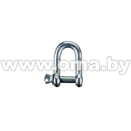 тр Скоба такелажная цинк (прямой тип) 12 мм