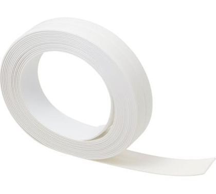 Лента бордюрная герметик 20 мм уп. 3,35 м белая (блистер)
