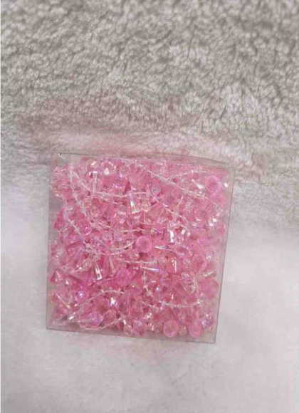 Бусы Pink Crystal, 4м, арт. HE2212-257