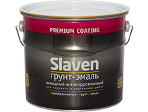 Эмаль Slaven По ржавчине (3.2кг, светло-серый)