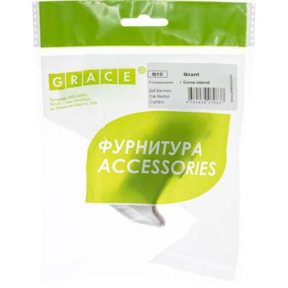 Угол внутр. Qvant Q10 Дуб Бастион (2шт)