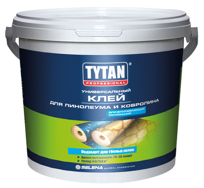 Клей Tytan Professional для линолеума и ковролина 4кг