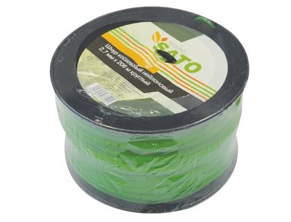 Леска для триммера SATO TECHNO 2,7мм 206м круглый