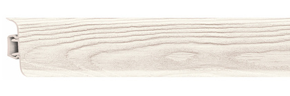 Плинтус напольный ПВХ Дуб беленый 56мм 2,5м 173 Rico Leo