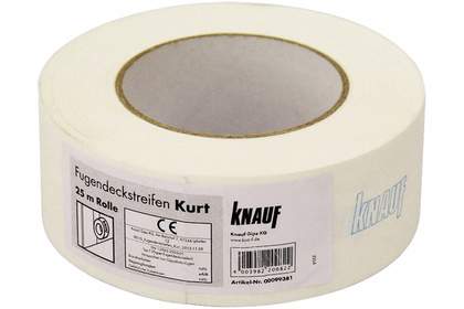Лента армирующая бумажная Kurt, 25 м