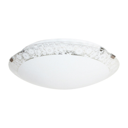 Светильник наст.-потол. Полюшко 300 НПБ 01-2х60-139 М16 проз./кл.мет. (2*60Вт, E27)