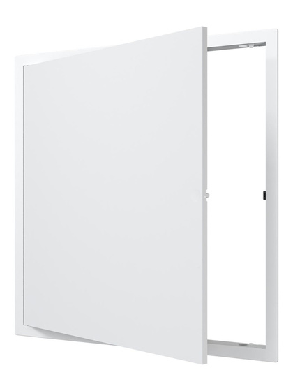 Люк ревизионный LN 427х427 нажимной фланец 400х400 пластик EVECS