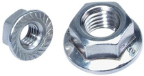 Гайка - с фланцем М6 оцинк. DIN 6923 (5шт)