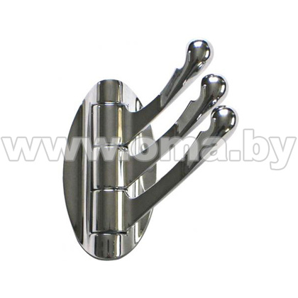 Крючок мебельный 9016 CR хром