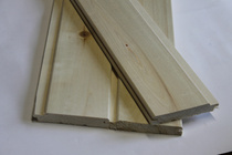 Обшивка (вагонка) 16х90(96)х1200мм, сорт В, осина, в уп-ке 10 шт.