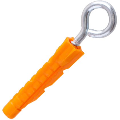 Дюбель универсальный 6x37 с крюком-кольцо 3,5х30 2 шт