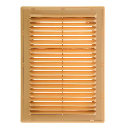 Решётка вентиляционная разъем.180х250мм прям.жал. Эковент - 1825П