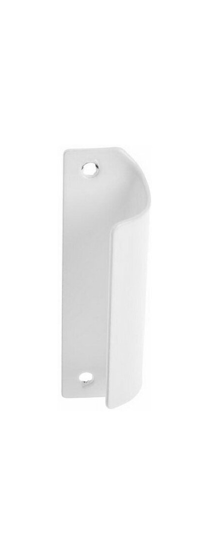 Комплект балконной ручки с защелкой Lux белый арт У1-0459.Б Левша