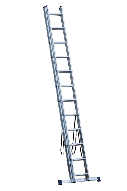 Лестница алюм. двухсекционная 12 ступеней STAIRS AL212