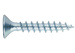 Шуруп по дереву - 3.5x50 оцинк. белый