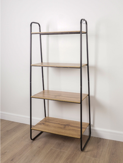 Стеллаж Скандинавия 24 (SCANDINAVIA 24 Shelf rack) (Черный)
