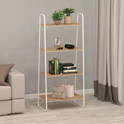 Стеллаж Скандинавия 24 (SCANDINAVIA 24 Shelf rack) (Белый)