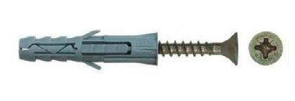 Дюбель с шурупом - дюб.8х40-шур.4.5х60 (10 шт.)