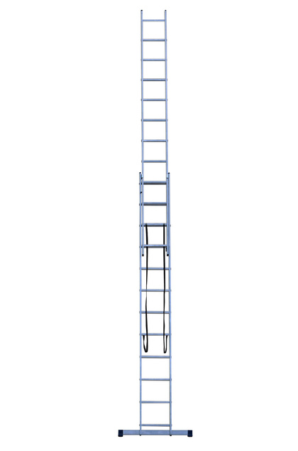 Лестница алюм. двухсекционная 12 ступеней STAIRS AL212
