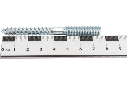 Хомут сантехнический (15-19мм) 3/8 цинк с гайкой М8 РФ