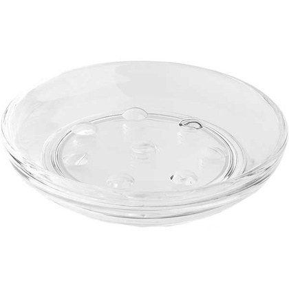 Мыльница Primanova VETRO прозрачный  D-20631