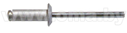 Заклепка вытяжная 3,2х 8,0 (50шт) алюм.-сталь