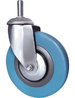 Опора колесная SCtg 42, поворотная d=100 мм, серая