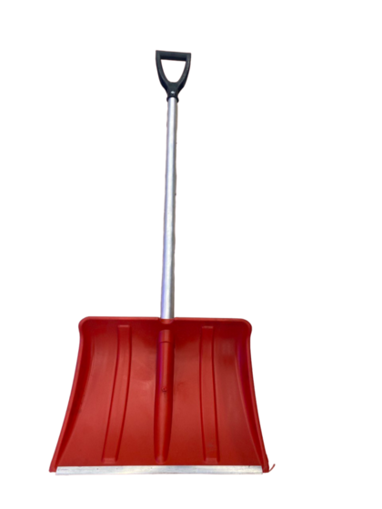 ЛопатаЛЕДОк 470х350 цв, ал/чер, V-ручка, с/ч