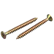 Шуруп по дер. 3,5х 35 оцинк.желтый