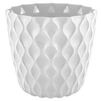 Горшок д/цветов Wave(InGreen), 1,4л, D145мм, белоснежный жасмин