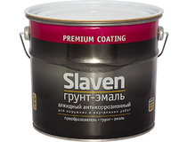 Эмаль Slaven По ржавчине (3.2кг, красно-коричневый)