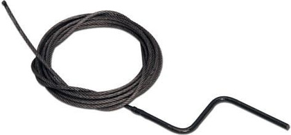 Трос сантехнический металлический пружинный 5м d-6,5мм (832)