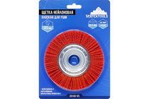 Щетка д/УШМ радиальная нейлоновая ф125 х22,2мм VERTEX