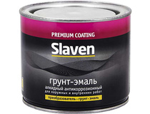 Эмаль Slaven По ржавчине (500г, красно-коричневый)