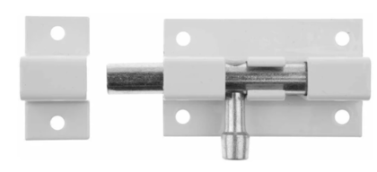 Задвижка ШП-50 прямоуг. бел./цинк