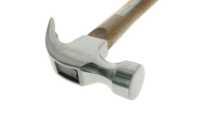 Молоток-гвоздодер 0.45 кг. ков. боек дерев.рук-ка Sturm! 1010-82-WD0450