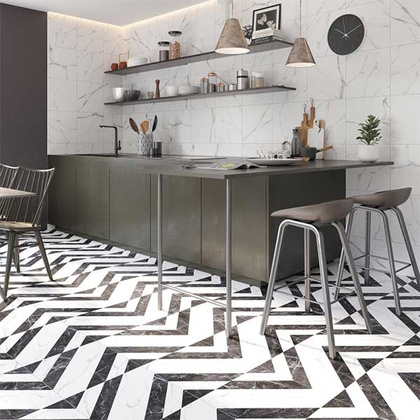 Плитка Diva пол керамогранит белый 420х420 (15890/15863), ОООФКЗ