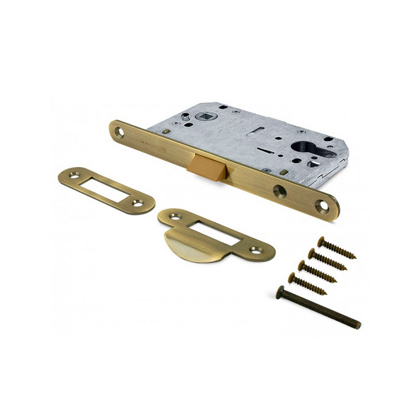 Защелка дверная под цилиндр 2045 AB бронза