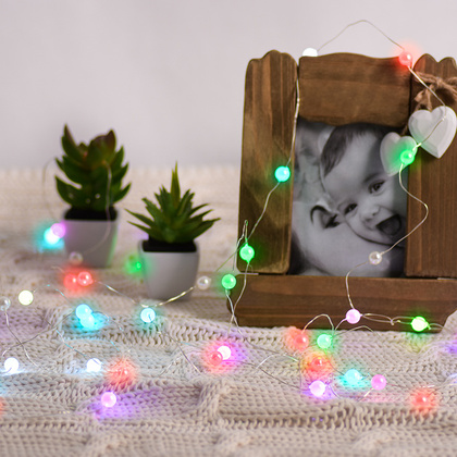 Электрогирлянда Роса Жемчуг Vegas, 4,5 м, арт. 55169