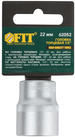 Головка 6-гранная CrV 1/2 22 мм FIT IT