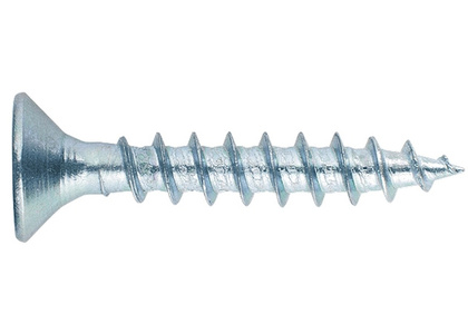 Шуруп по дереву - 3.5x50 оцинк. белый