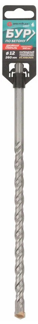 Бур-сверло SDSр 12x260мм GreatFlex Light