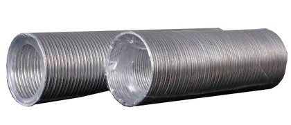 Воздуховод гибкий алюминиевый гофрированный, L до 3м 10ВА